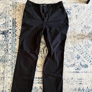 Black Lee Pants Size 10